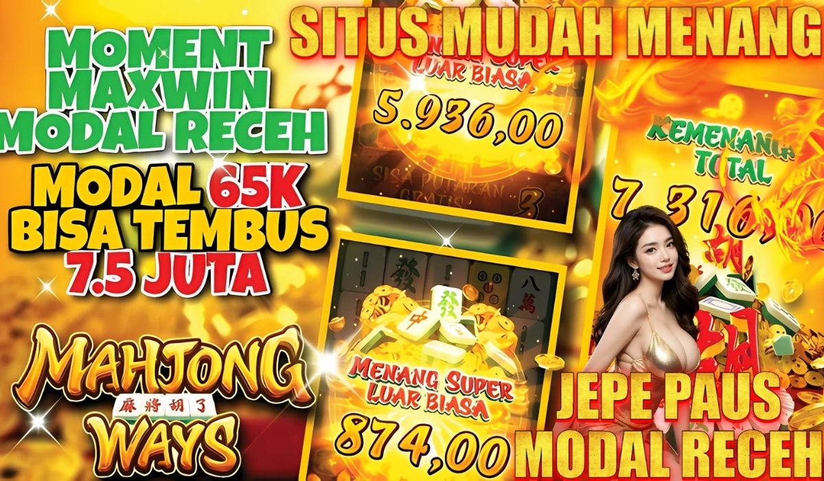 Update Pola Mahjong Ways 2 di GACORWIN55, RTP Tembus 98.63% Anti Zonk di Awal Bulan!